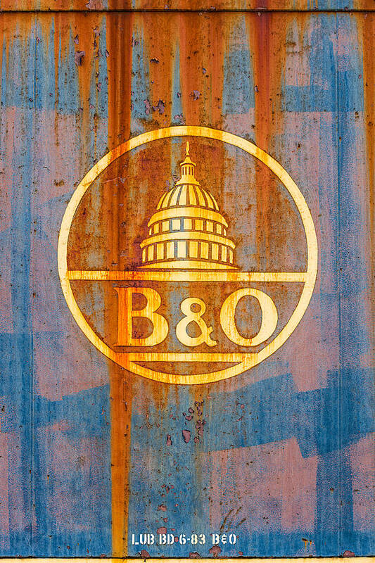 B&o Railroad Poster featuring the photograph Railroad Relics Collection by Jeff Abrahamson