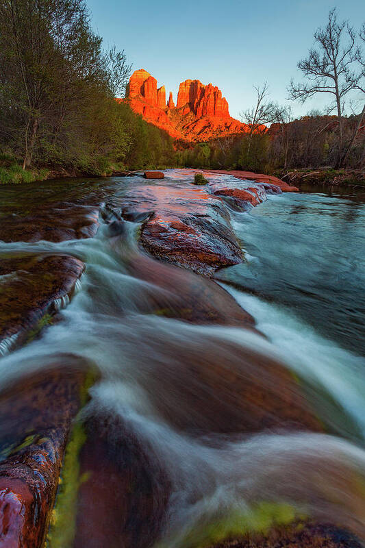 Sedona Poster featuring the photograph Red Rock Creek by Darren White