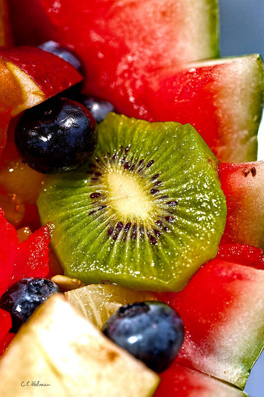 Fruit Poster featuring the photograph Refreshing by Christopher Holmes