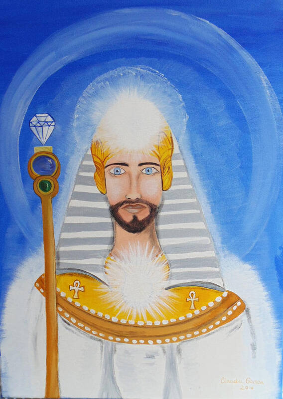 Egypt Poster featuring the painting Serapis Bey by Claudiu Ganea