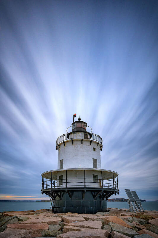 Spring Point Poster featuring the photograph Spring Point Ledge Lighthouse by Rick Berk