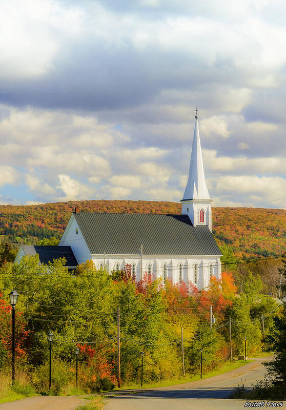 Mabou Poster featuring the photograph St Mary's Roman Catholic Church by Ken Morris