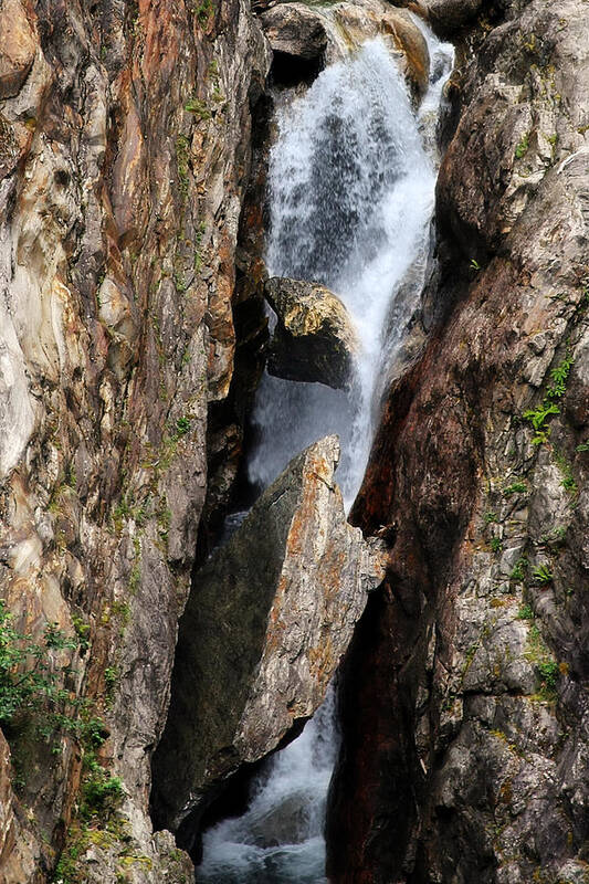 Boulder Poster featuring the photograph Stuck in the Middle by Alexandra Till