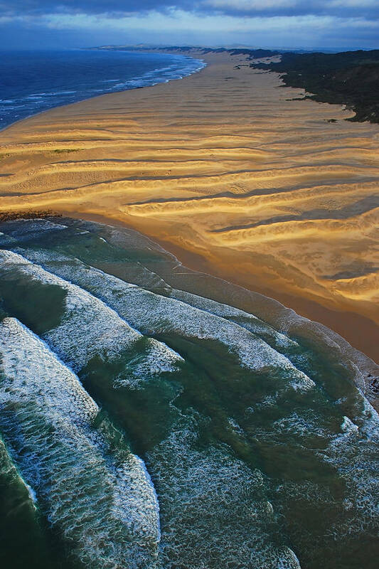 Coast Poster featuring the photograph Sun Rise Coast by Skip Hunt