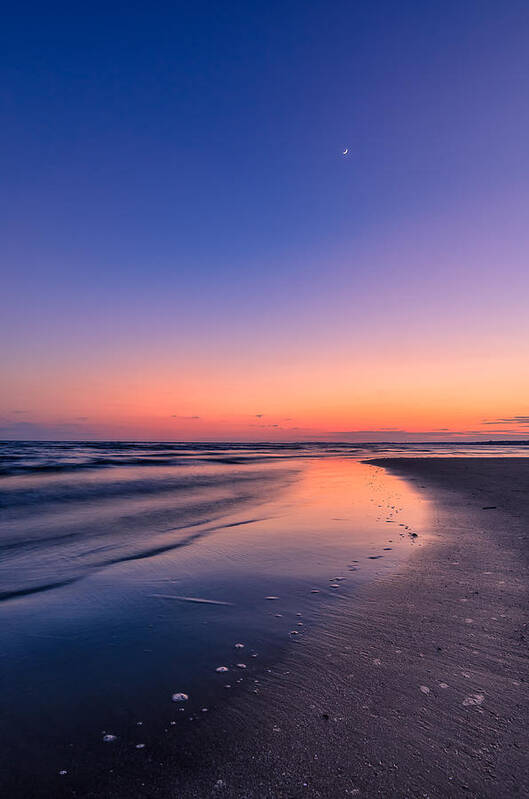 Beach Poster featuring the photograph Sunset, Old Saybrook, CT by Craig Szymanski