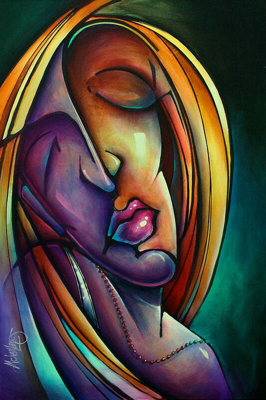 Urban Expressions Poster featuring the painting The Dream by Michael Lang
