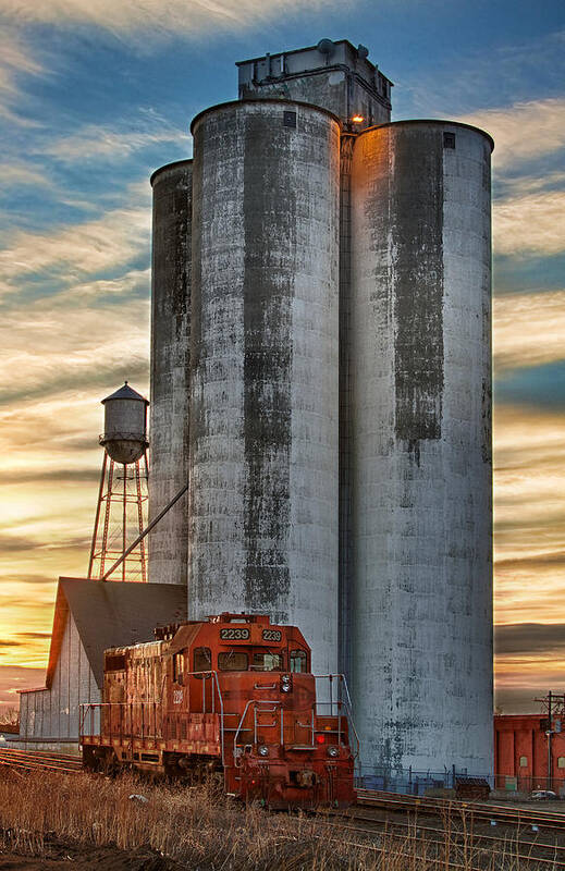 Great Poster featuring the photograph The Great Western Sugar Mill Longmont Colorado by James BO Insogna