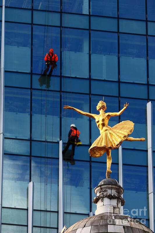 London Poster featuring the photograph The Puppet Mistress by James Brunker