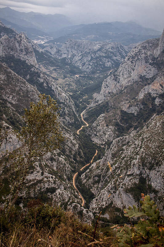 Landscape Poster featuring the photograph The Road by Santi Carral