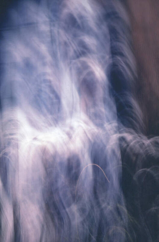 Abstract Poster featuring the photograph The Waterfall of Emotion by Steven Huszar