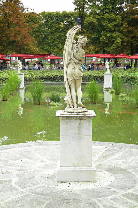 Tuileries Garden Poster featuring the photograph Tuileries Trollop by Robert Meyers-Lussier