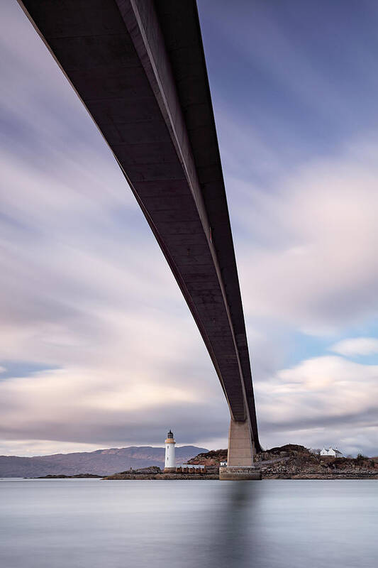 Isle Of Skye Bridge Poster featuring the photograph Under the Skye bridge by Grant Glendinning