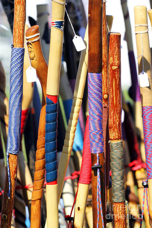 Canes Poster featuring the photograph Walking Sticks by Jennifer Robin