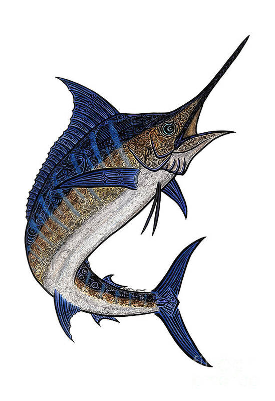 Hawaiian Fish Hook Art Print by Carol Lynne - Pixels