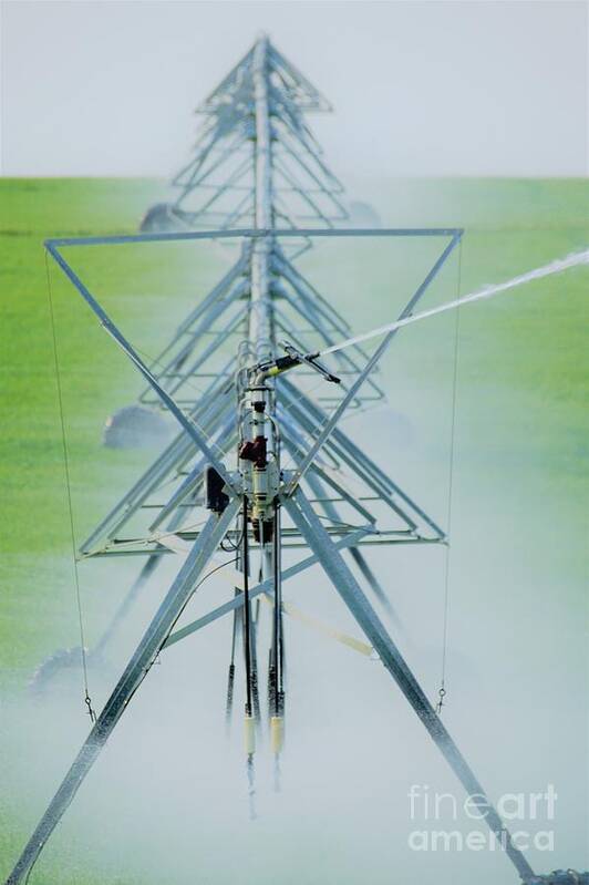 Water Poster featuring the photograph Water that Crop by Merle Grenz