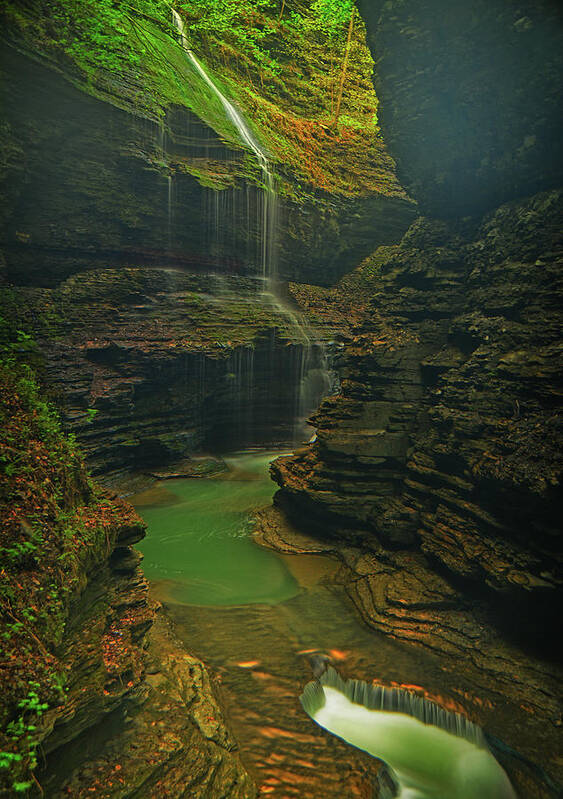 Watkins Glen State Park Poster featuring the photograph Watkins Glen State Park by Raymond Salani III