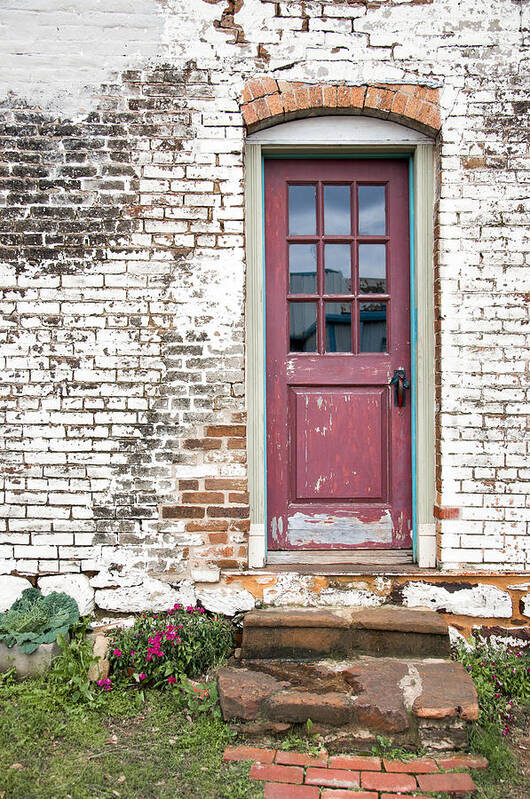 Door Poster featuring the photograph Welcome by Jeff Mize