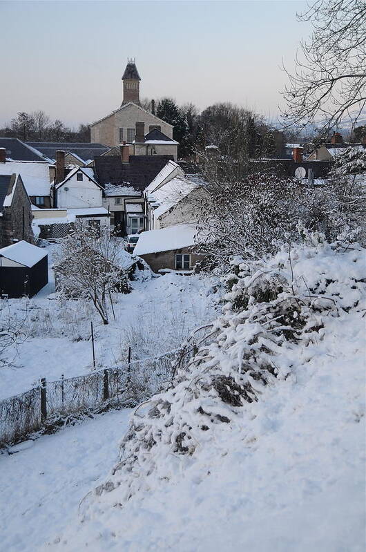 Winter Poster featuring the photograph Winter Scene in North Wales by Harry Robertson