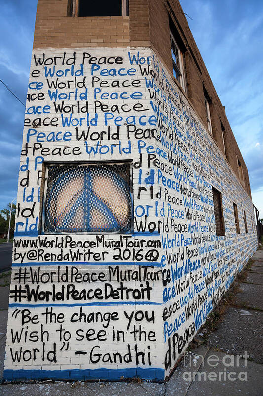 Art Poster featuring the photograph World Peace by Jim West
