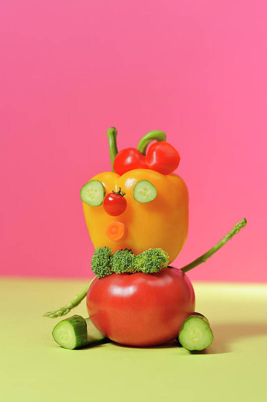 Kyoto Prefecture Poster featuring the photograph A Vegetable Doll #1 by Yagi Studio