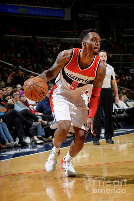 Sheldon Mcclellan Poster featuring the photograph Indiana Pacers V Washington Wizards #1 by David Dow