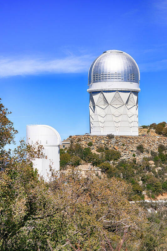 Observatory Poster featuring the photograph Kitt Peak Observatory AZ #1 by Chris Smith