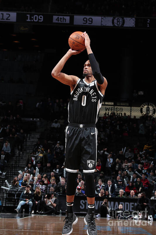 James Webb Iii Poster featuring the photograph La Clippers V Brooklyn Nets #1 by Nathaniel S. Butler