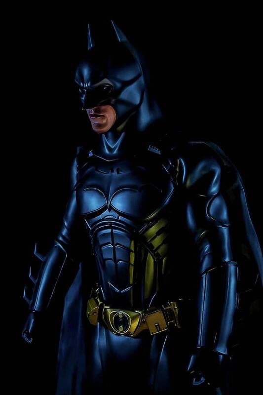 Batman Poster featuring the digital art The Batman #1 by Jeremy Guerin