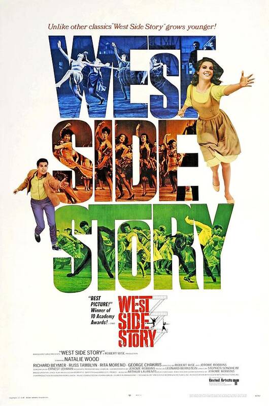 1960s Poster featuring the photograph West Side Story -1961-. #1 by Album