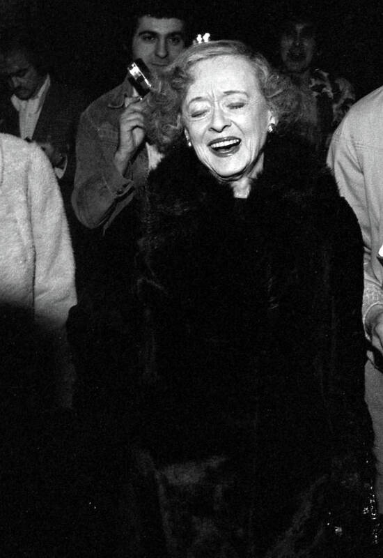 1980-1989 Poster featuring the photograph Bette Davis #12 by Mediapunch