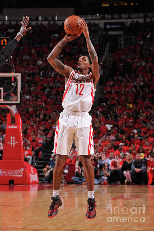 Lou Williams Poster featuring the photograph Oklahoma City Thunder V Houston Rockets #18 by Bill Baptist