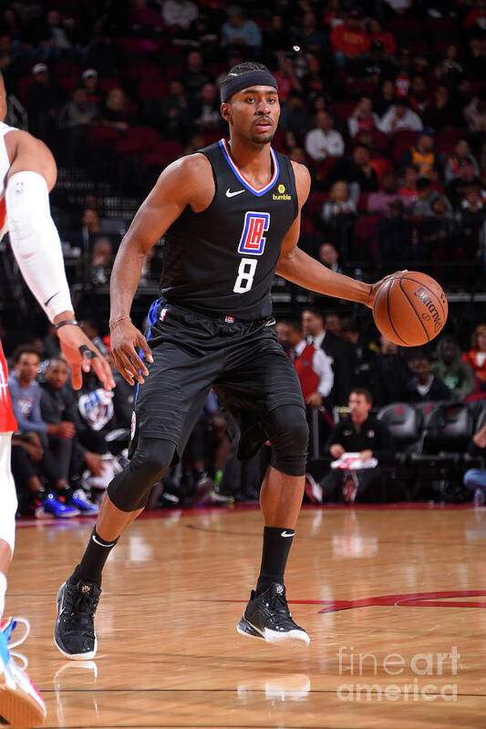 Maurice Harkless Poster featuring the photograph La Clippers V Houston Rockets #22 by Bill Baptist