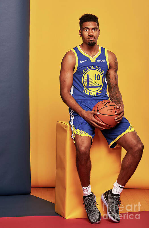 Jacob Evans Iii Poster featuring the photograph 2018 Nba Rookie Photo Shoot #271 by Jennifer Pottheiser