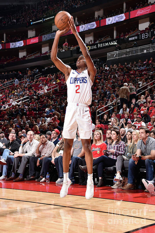 Shai Gilgeous-alexander Poster featuring the photograph La Clippers V Houston Rockets #3 by Bill Baptist