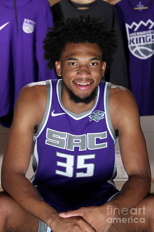 Marvin Bagley Iii Poster featuring the photograph 2018 Nba Rookie Photo Shoot #31 by Nathaniel S. Butler