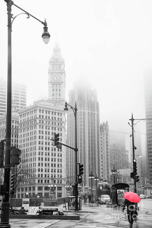 Architecture Poster featuring the photograph Chicago #4 by Juli Scalzi