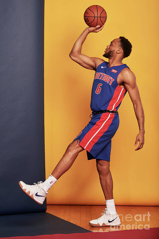 Bruce Brown Poster featuring the photograph 2018 Nba Rookie Photo Shoot #51 by Jennifer Pottheiser