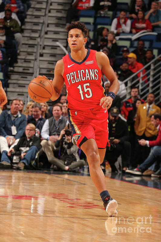 Frank Jackson Poster featuring the photograph La Clippers V New Orleans Pelicans #6 by Layne Murdoch Jr.