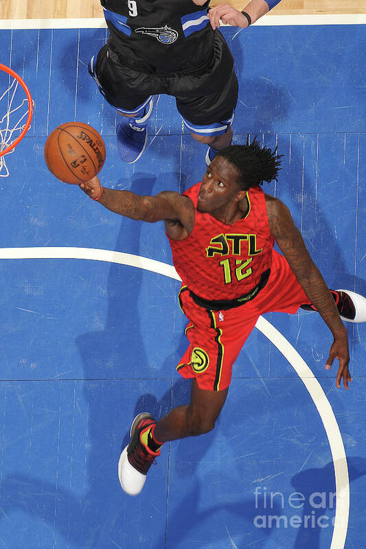 Taurean Prince Poster featuring the photograph Atlanta Hawks V Orlando Magic #7 by Fernando Medina