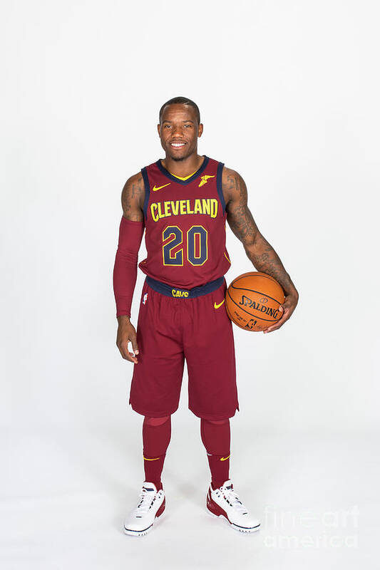 Kay Felder Poster featuring the photograph 2017-18 Cleveland Cavaliers Media Day #8 by Michael J. Lebrecht Ii