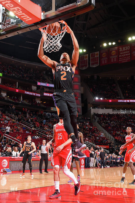 Elie Okobo Poster featuring the photograph Phoenix Suns V Houston Rockets #8 by Bill Baptist