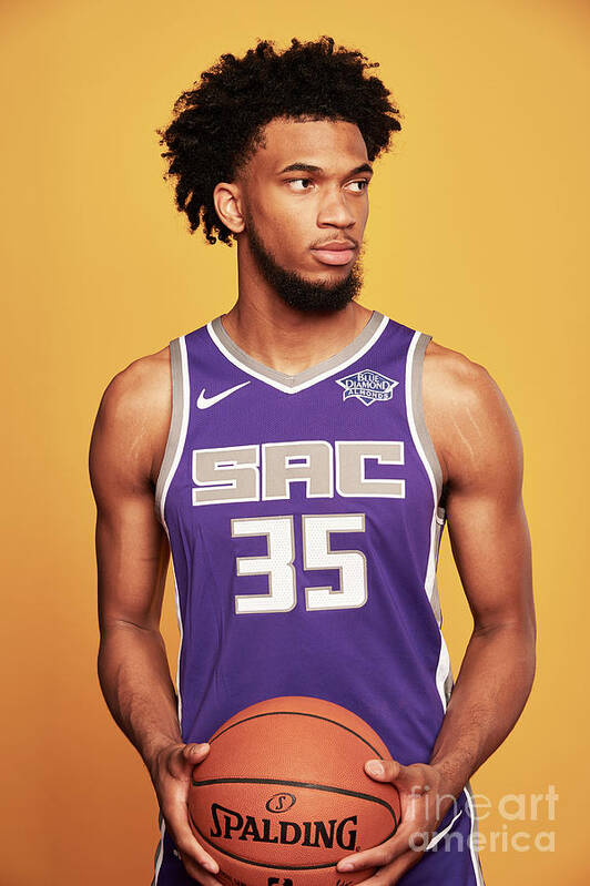 Marvin Bagley Iii Poster featuring the photograph 2018 Nba Rookie Photo Shoot by Jennifer Pottheiser