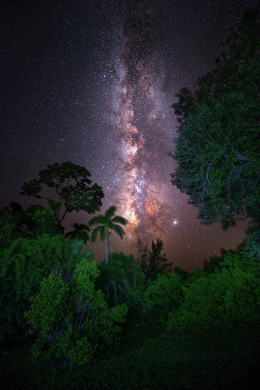 Milky Way Poster featuring the photograph Ancient Mysteries by Mark Andrew Thomas