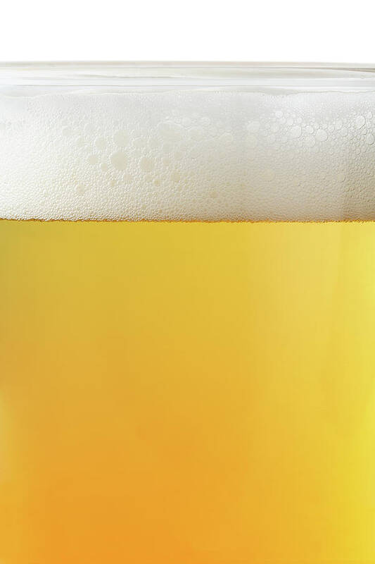 White Background Poster featuring the photograph Beer Background by Inhauscreative