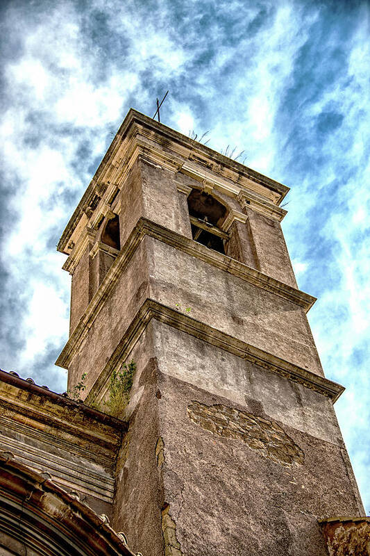 Chiesa Di San Pietro In Montorio Poster featuring the photograph Bell Tower by Joseph Yarbrough