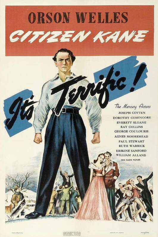 1940s Poster featuring the photograph Citizen Kane -1941-. by Album
