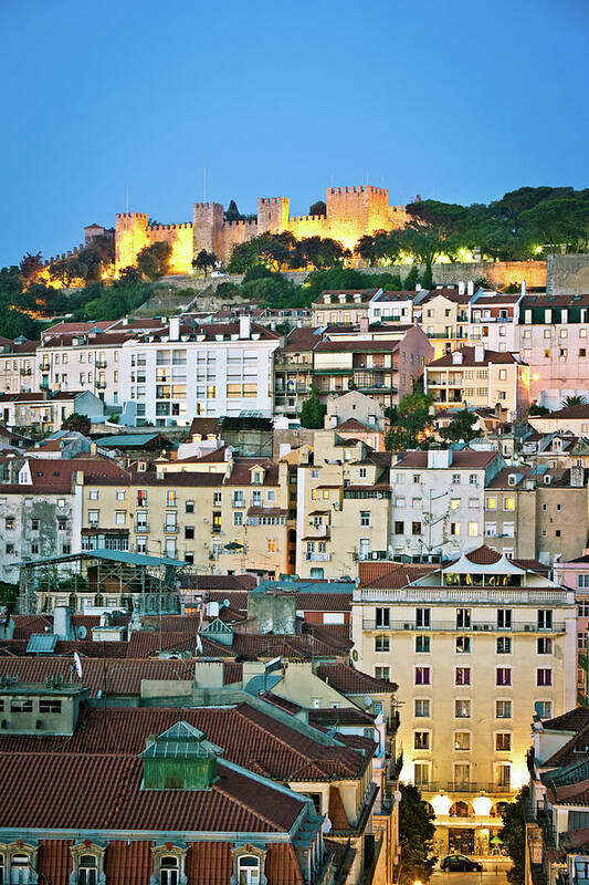 Estremadura And Ribatejo Poster featuring the photograph City Of Lisbon by Xavierarnau