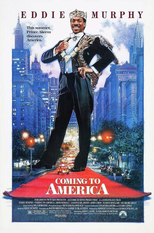 1980s Poster featuring the photograph Coming To America -1988-. by Album