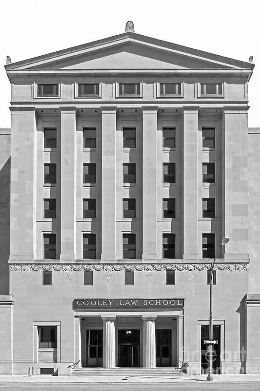 Cooley Poster featuring the photograph Cooley Law School by University Icons