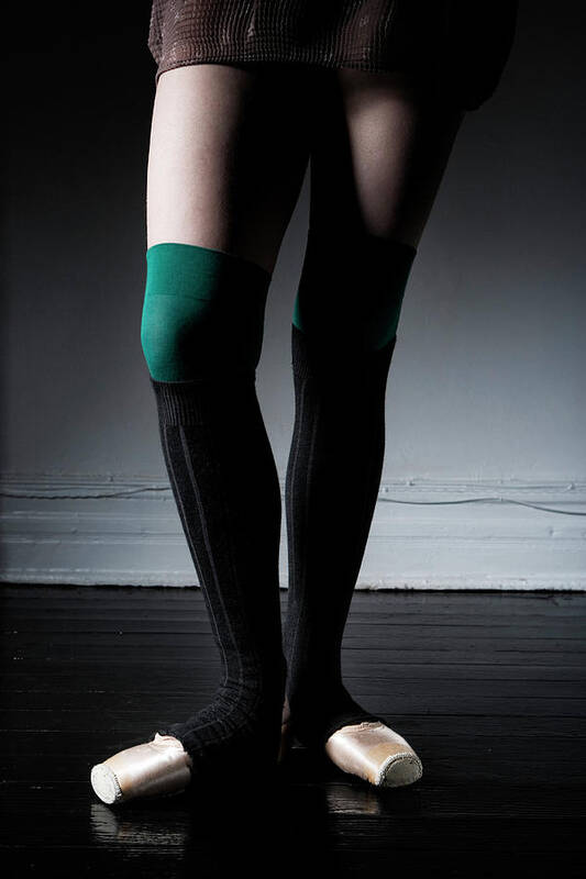 Ballet Dancer Poster featuring the photograph Dancers Legs At Rest, Close-up by Win-initiative/neleman